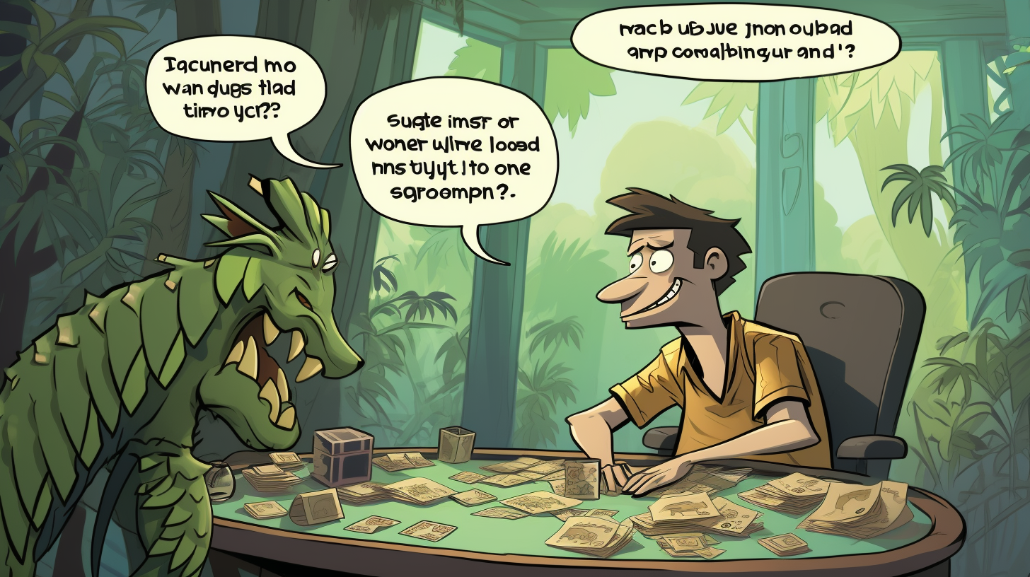 Jungleman faz o desafio de Durrrr em quadrinhos pa...